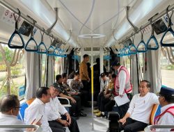 Sempat Mengaspal di Jalan Protokol IKN, Kereta Tanpa Rel Resmi Batal