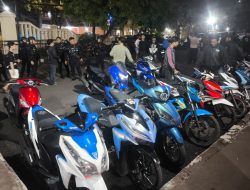 Polresta Malang Kota Sita 55 Sepeda Motor Diduga untuk Dipakai Balap Liar